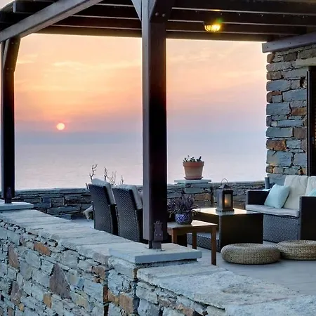 Infinity House - Kea Rent - Luxury Seaside Private On Request דירה Pisses