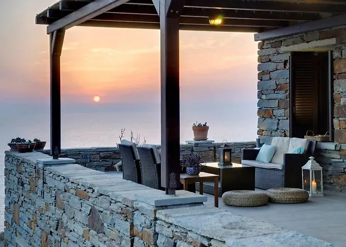 Infinity House - Kea Rent - Luxury Seaside Private On Request דירה Pisses